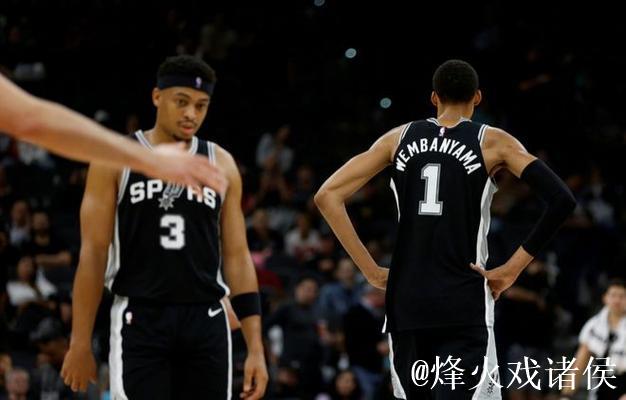 文班23分浓眉30+13詹姆斯18+5+8 马刺大胜湖人